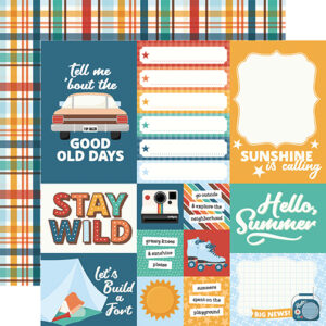 Ep Summer Break 12X12 Multi Journaling Cards