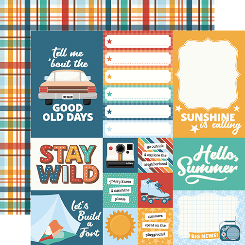 Ep Summer Break 12X12 Multi Journaling Cards