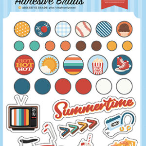 Ep Summer Break Adhesive Brads