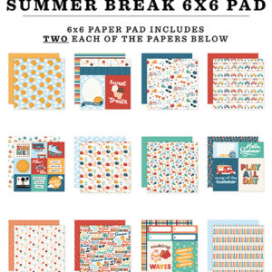 Ep Summer Break 6X6 Paper Pad