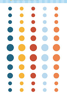 Ep Summer Break Enamel Dots