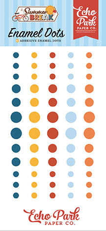 Ep Summer Break Enamel Dots