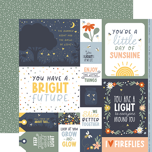Ep Firefly 12X12 Multi Journaling Cards