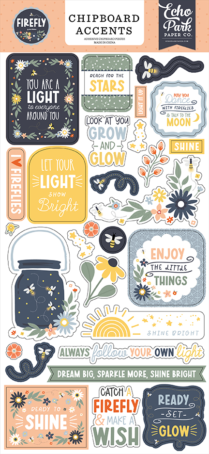 Ep Firefly 6X13 Chipboard Accents