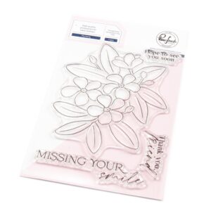 Pinkfresh Stamp Plumeria