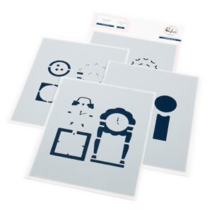 Pinkfresh Stencil Good Times