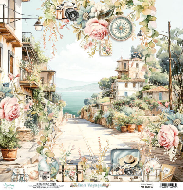 Mintay Bon Voyage 12 X12 #02