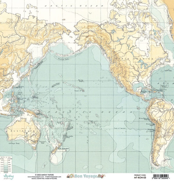 Mintay Bon Voyage 12 X12 #03