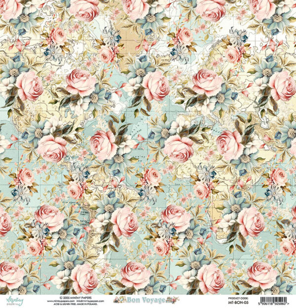 Mintay Bon Voyage 12 X12 #05