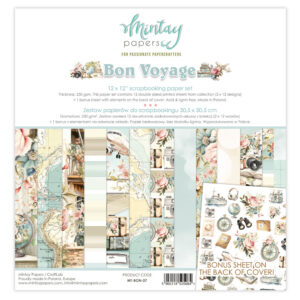 Mintay Bon Voyage 12 X12 Paper Set