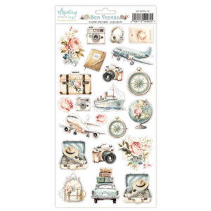 Mintay Bon Voyage 6 X12 Paper Sticker Elements