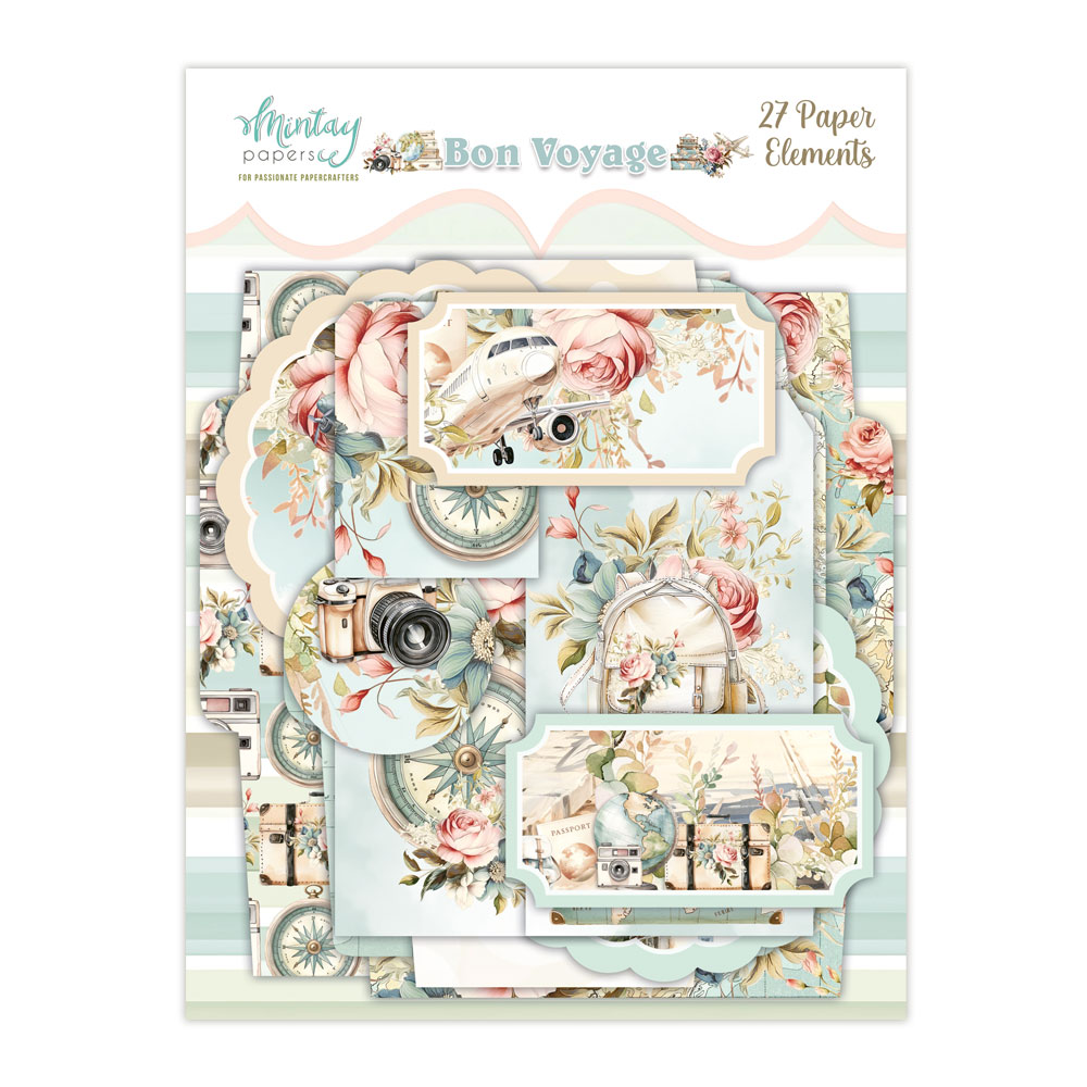 Mintay Bon Voyage Paper Elements