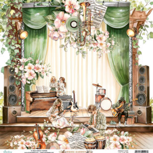 Mintay Music Garden 12X12 #02