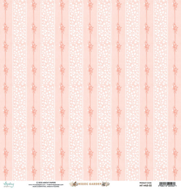 Mintay Music Garden 12X12 #02