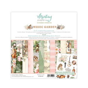 Mintay Music Garden 8X8 Paper Pad