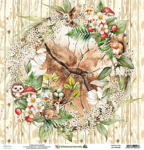 Mintay Wildwood Secrets 12X12 #02
