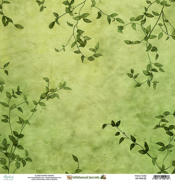 Mintay Wildwood Secrets 12X12 #02