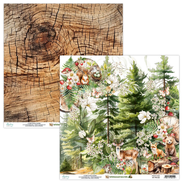 Mintay Wildwood Secrets 12X12 #03