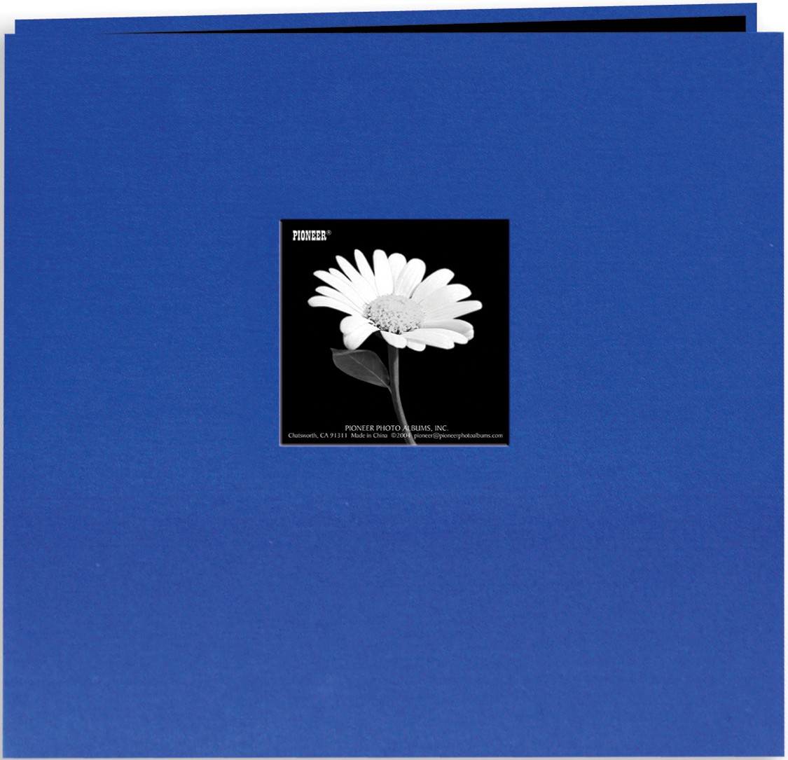 PIONEER 12X12 CLOTH ALBUM FRAME COBALT