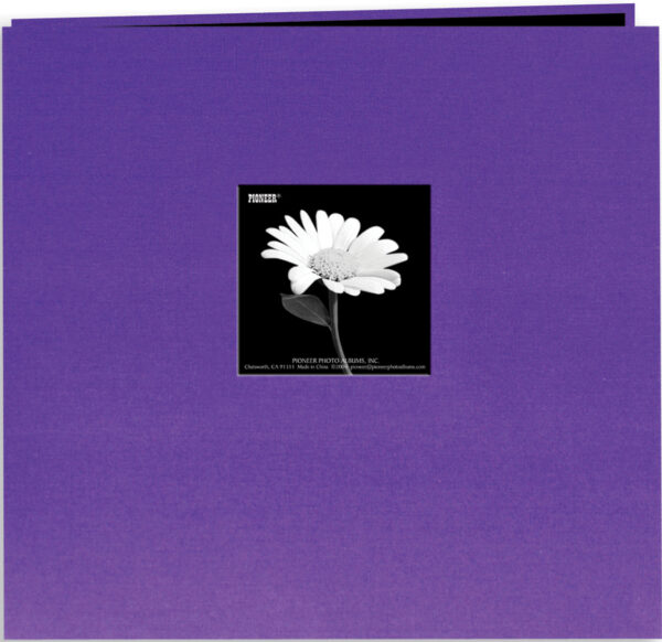 PIONEER 12X12 CLOTH ALBUM FRAME GRAPE