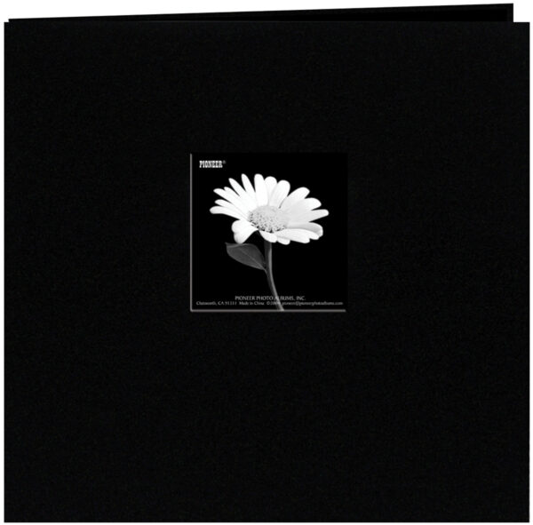 PIONEER ALBUM 12X12 CLOTH FRAME BLACK