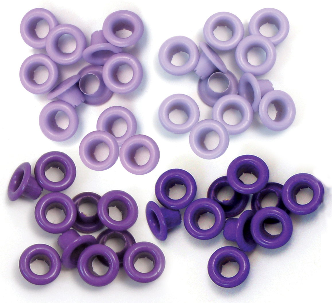 WE R EYELETS STANDARD PURPLE