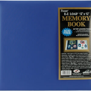 PIONEER 12X12 ALBUM LEATHERETTE SEA BLUE