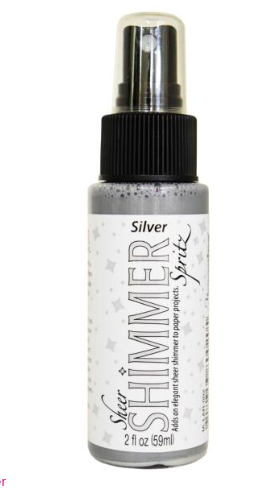 IMAGINE CRAFTS SHEER SHIMMER 2 OZ SILVER
