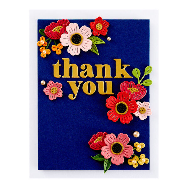Spellbinders Little Blooms Etched Dies From the Out and About Collection