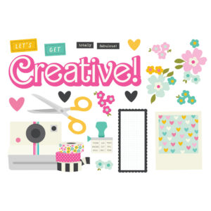 Simple Stories Crafty Babe Simple Pages Page Pieces