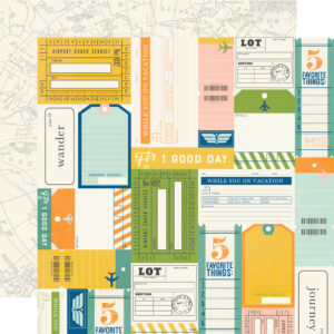 Simple Stories Happy Travels 12X12 Here & Now