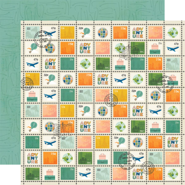 Simple Stories Happy Travels 12X12 Good Times