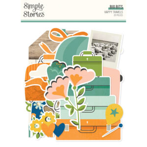 Simple Stories Happy Travels Big Bits & Pieces