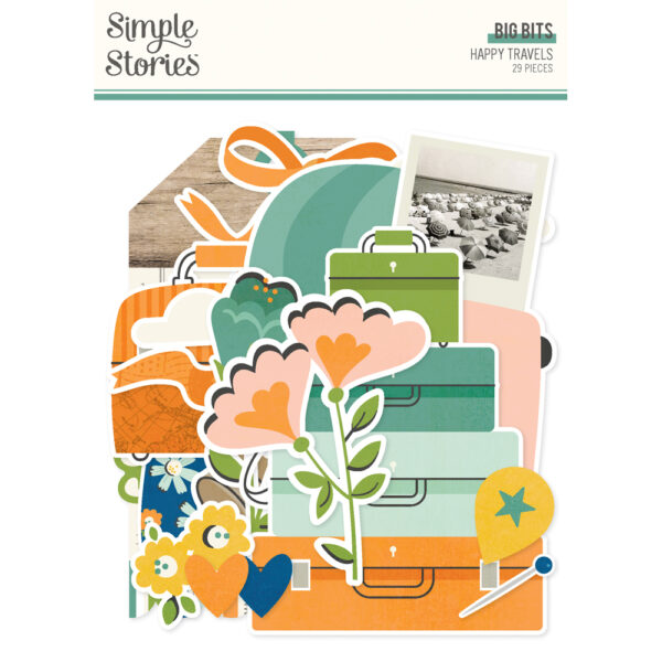 Simple Stories Happy Travels Big Bits & Pieces