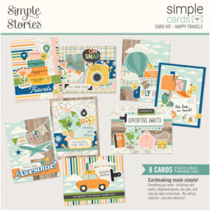 Simple Stories Happy Travels Simple Cards Card Kit