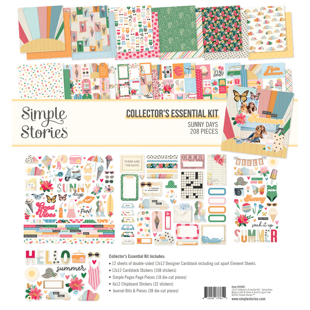 Simple Stories Sunny Days Collector's Essential Kit