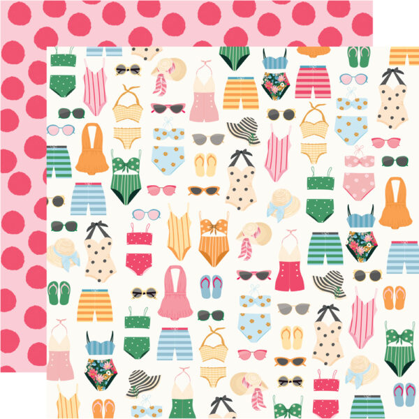 Simple Stories Sunny Days 12X12 Sunny Times Simple Stories Sunny Days 12X12 Sunny Times