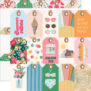 Simple Stories Sunny Days 12X12 Tag Elements