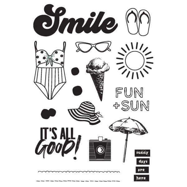 Simple Stories Sunny Days Stamps