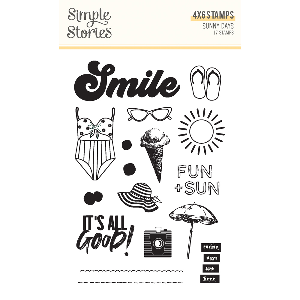 Simple Stories Sunny Days Stamps