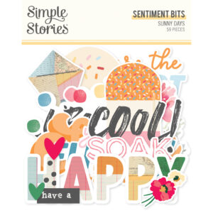 Simple Stories Sunny Days Sentiment Bits & Pieces