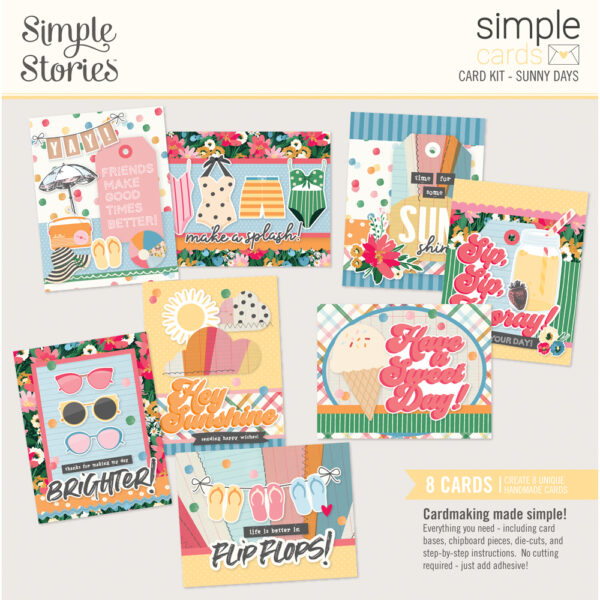 Simple Stories Sunny Days Simple Cards Card Kit