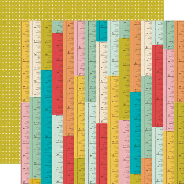 Simple Stories Book Fair 12X12 School Rules