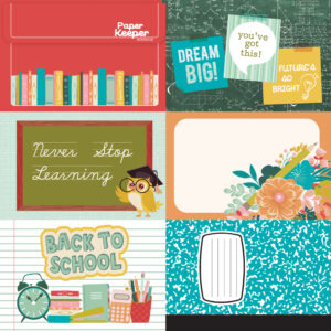 Simple Stories Book Fair 12X12 4X6 Elements