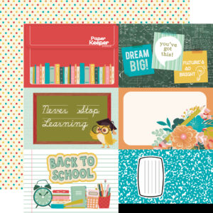 Simple Stories Book Fair 12X12 4X6 Elements