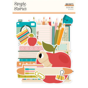 Simple Stories Book Fair Big Bits & Pieces
