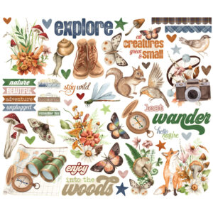 Simple Stories Simple Vintage Woodlands Bits & Pieces