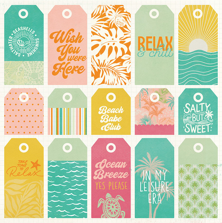 PP Salt & Sea 12X12 Relax