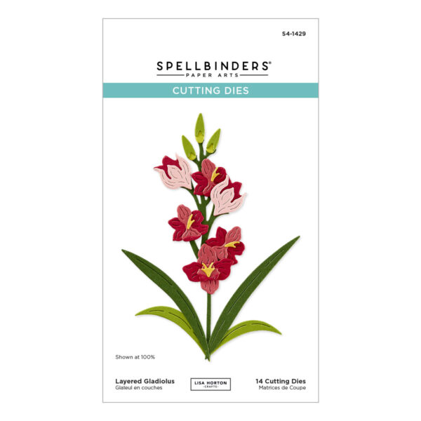 Spellbinders Layered Gladiolus Etched Dies From the Wildflowers Collection By Lisa Horton Spellbinders Layered Gladiolus Etched Dies From the Wildflowers Collection By Lisa Horton