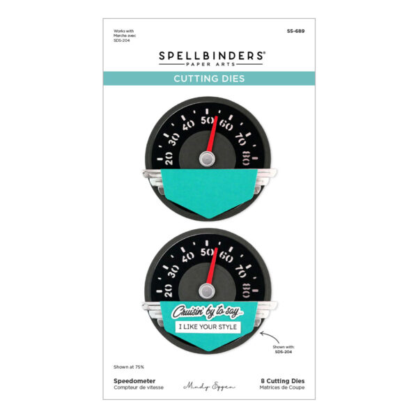 Spellbinders Speedometer Etched Dies From the Classic Road Legends Collection By Mindy Eggen Spellbinders Speedometer Etched Dies From the Classic Road Legends Collection By Mindy Eggen